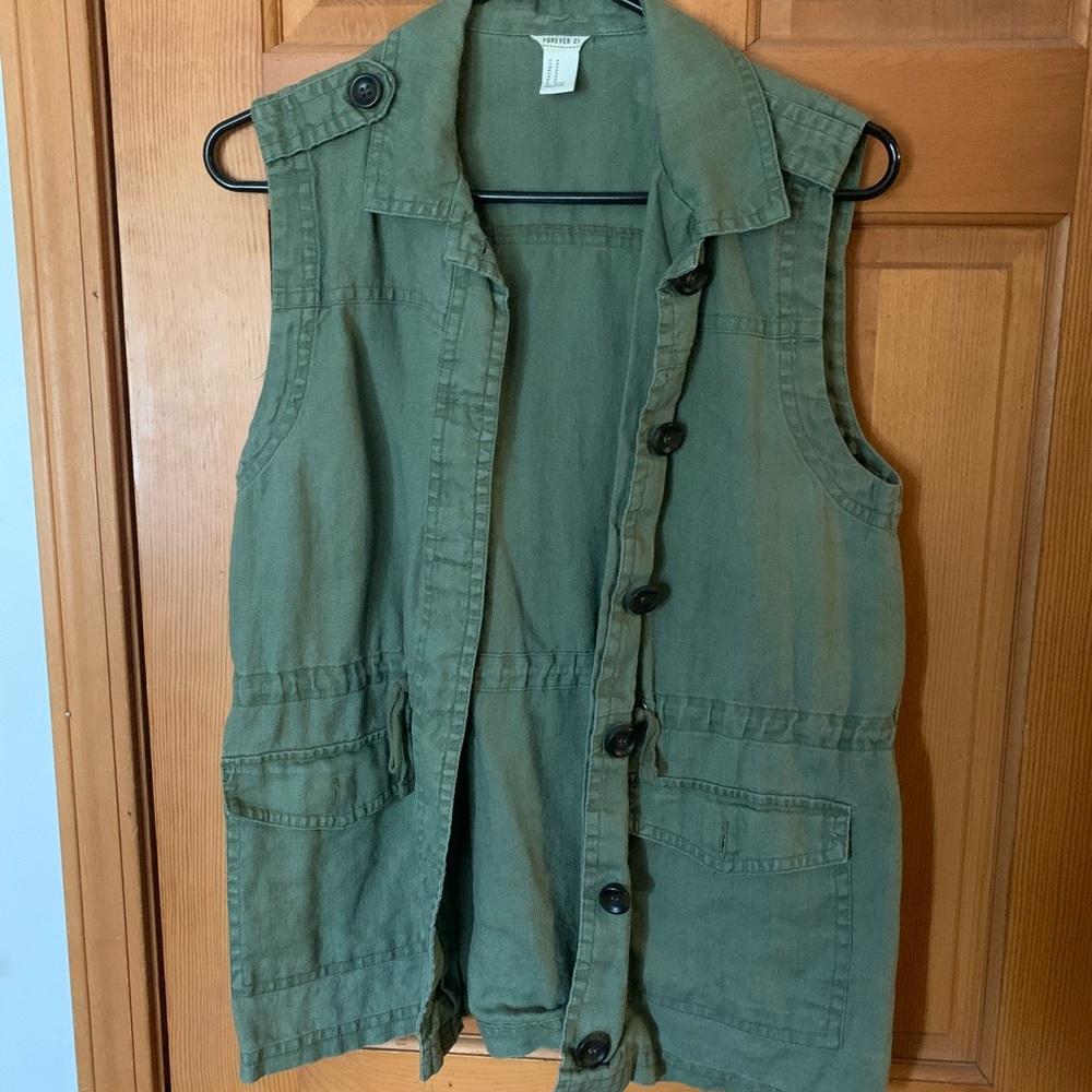 Green Vest Buttons